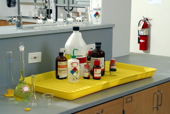 Containment Utility Tray - Yellow - Latex, Supported